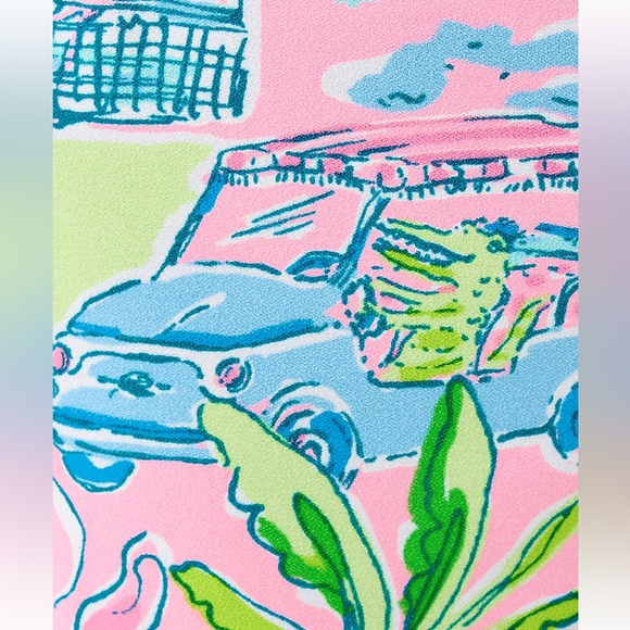 Lilly Pulitzer Polyanna High Rise Palazzo Pant - Picture 3 of 4